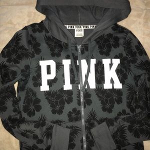 Full zip PINK hoodie